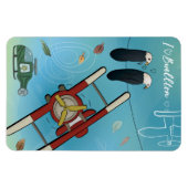 Magnet - Geschreven in de lucht Magneet (Horizontaal)