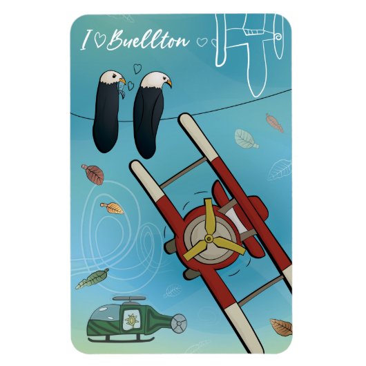 Magnet - Geschreven in de lucht Magneet (Verticaal)