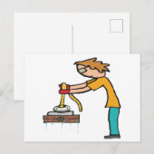 Magnet Gevist Briefkaart (Voorkant / Achterkant)