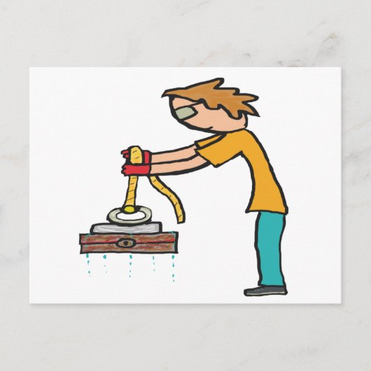 Magnet Gevist Briefkaart (Voorkant)