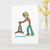 Magnet Gevist Kaart (Gele Bloem)