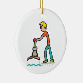 Magnet Gevist Keramisch Ornament (Rechts)