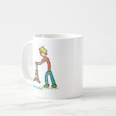 Magnet Gevist Koffiemok (Voorkant links)