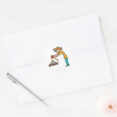 Magnet Gevist Ronde Sticker (Envelop)