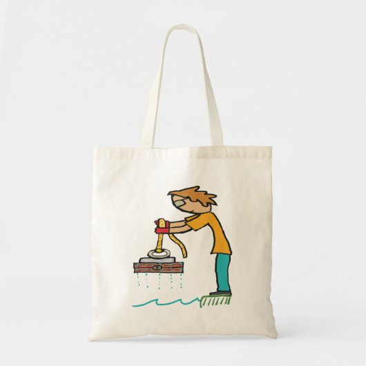 Magnet Gevist Tote Bag (Voorkant)