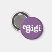 Magnet Gigi (Voorkant / Achterkant)