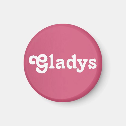 Magnet Gladys (Voorkant)
