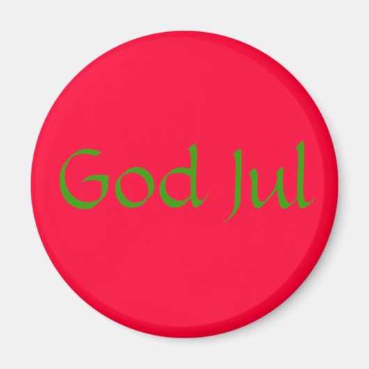 Magnet God Jul (Voorkant)