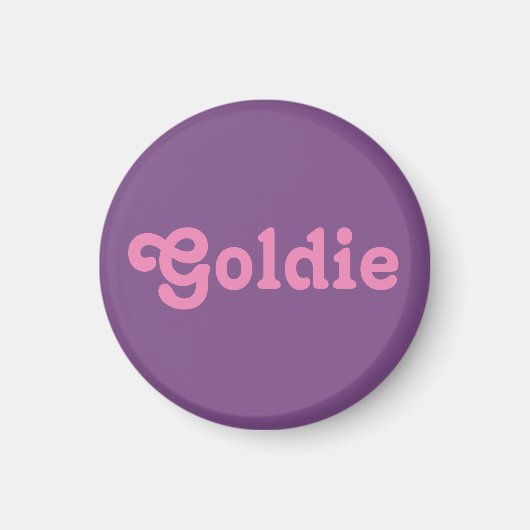 Magnet Goldie (Voorkant)