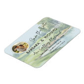 MAGNET Golf Theme Photo Wedding Save the Date Magneet (Linkerzijde)