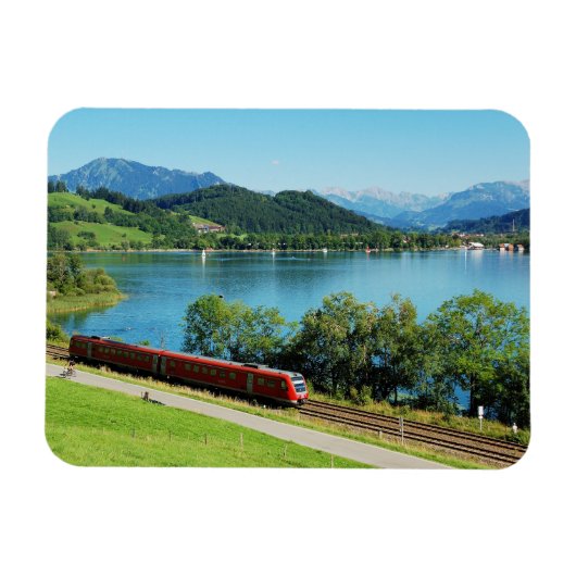 Magnet Großer Alpsee bei Immenstadt Magneet (Horizontaal)