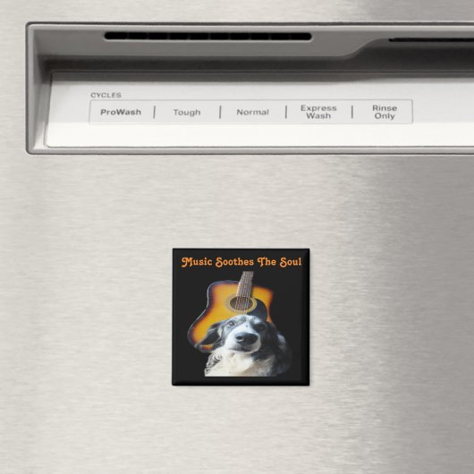 Magnet Guitar Dog (Insitu (Vaatwasser))