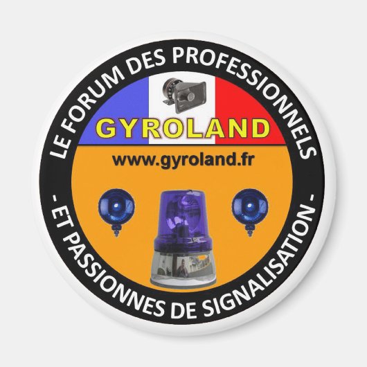 MAGNET GYROLAND (Voorkant)