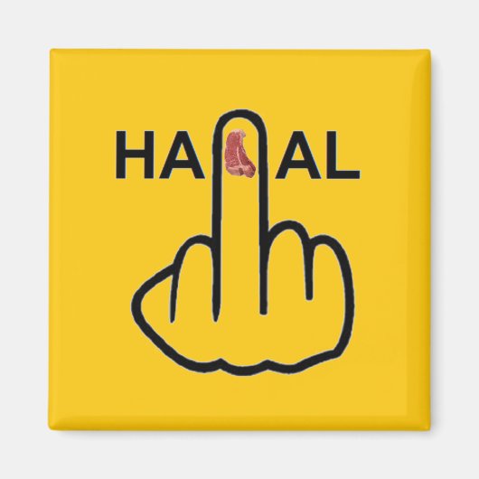 Magnet Halal Flip (Voorkant)