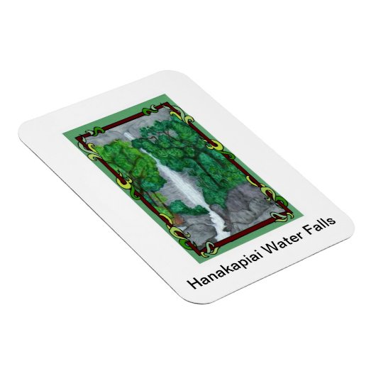 Magnet-Hanakapiai Water Herfsten Magneet (Rechterzijde)