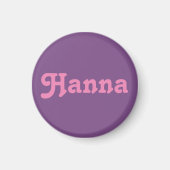 Magnet Hanna (Voorkant)
