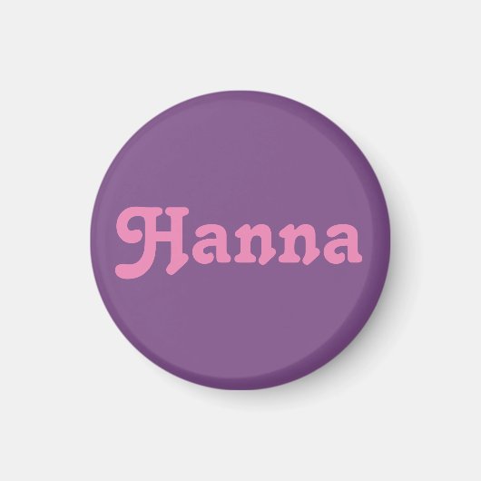Magnet Hanna (Voorkant)