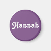 Magnet Hannah (Voorkant)