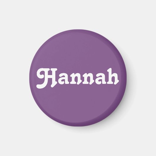 Magnet Hannah (Voorkant)
