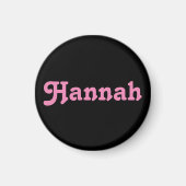 Magnet Hannah (Voorkant)