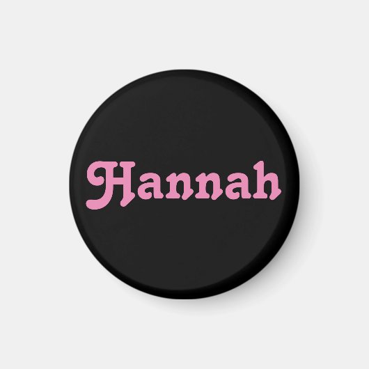 Magnet Hannah (Voorkant)