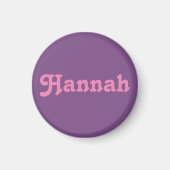 Magnet Hannah (Voorkant)