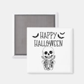 Magnet Happy Halloween (Voorkant / Achterkant)