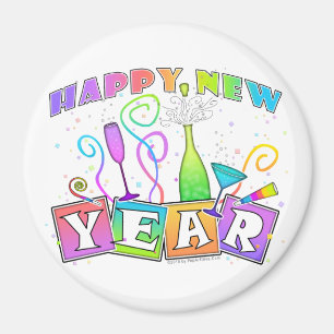 Magnet - HAPPY NIEUW JAAR