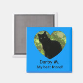 Magnet - Hart Lijst met naam (Voorkant / Achterkant)