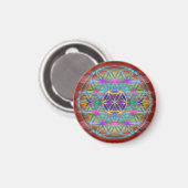 Magnet ~ Healing~Energy "Flower Of Life" (Voorkant / Achterkant)