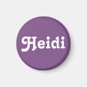 Magnet Heidi (Voorkant)