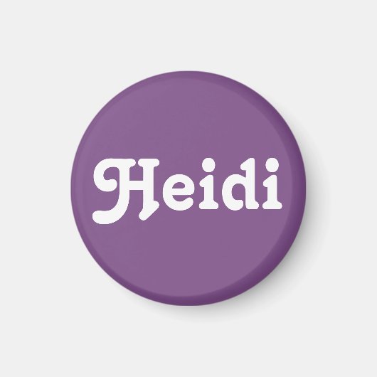 Magnet Heidi (Voorkant)