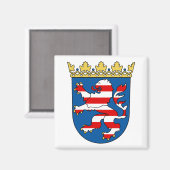 magnet - Hesse , Duitsland (Voorkant / Achterkant)