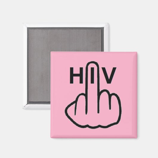 Magnet HIV Flip (Voorkant / Achterkant)