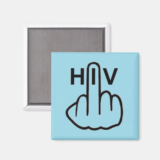 Magnet HIV Flip (Voorkant / Achterkant)