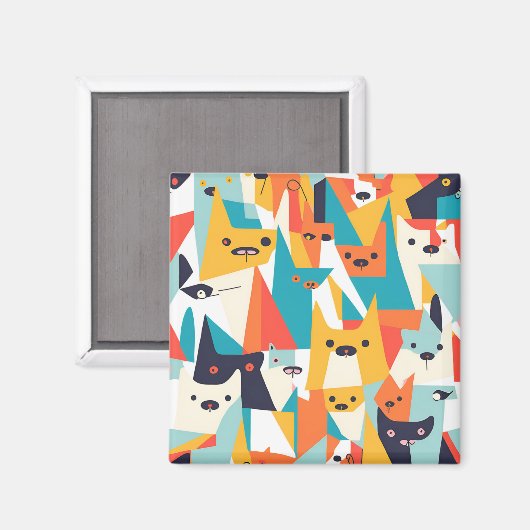 Magnet hond (Voorkant / Achterkant)