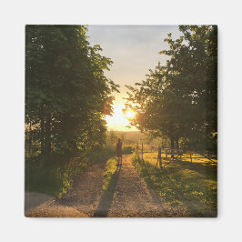 MAGNET - HOOP IN SUNSET