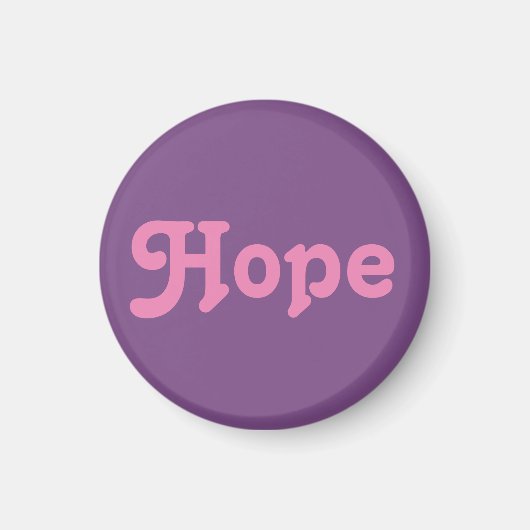 Magnet Hope (Voorkant)