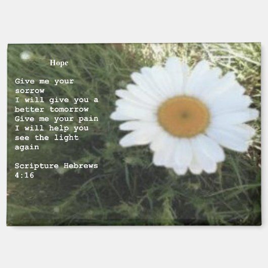 Magnet "Hope" (Voorkant)