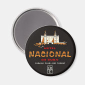 Magnet  Hotel Nacional de Cuba Club Casino (Voorkant / Achterkant)
