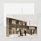 Magnet House Yukon, Alaska ongeveer 1890 jaar Briefkaart (Voorkant / Achterkant)