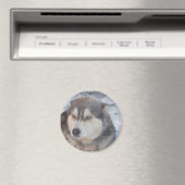 Magnet Husky Blue Eyes (Insitu (Vaatwasser))