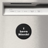 Magnet I Love Black (Insitu (Vaatwasser))