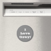Magnet I Love Grey (Insitu (Vaatwasser))