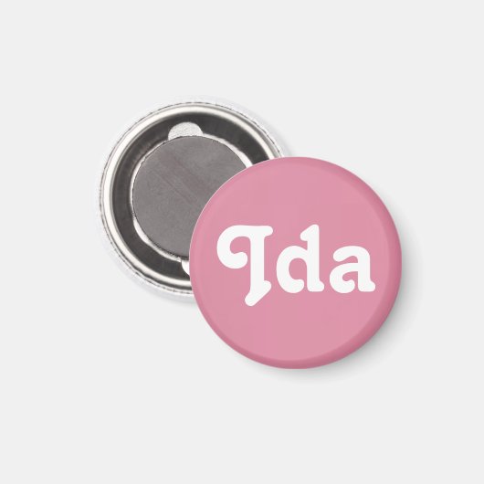 Magnet Ida (Voorkant / Achterkant)