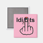 Magnet Idiots Flip (Voorkant / Achterkant)