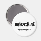 MAGNET INDOCHINE LA LEVEN IS BELLE (Voorkant / Achterkant)