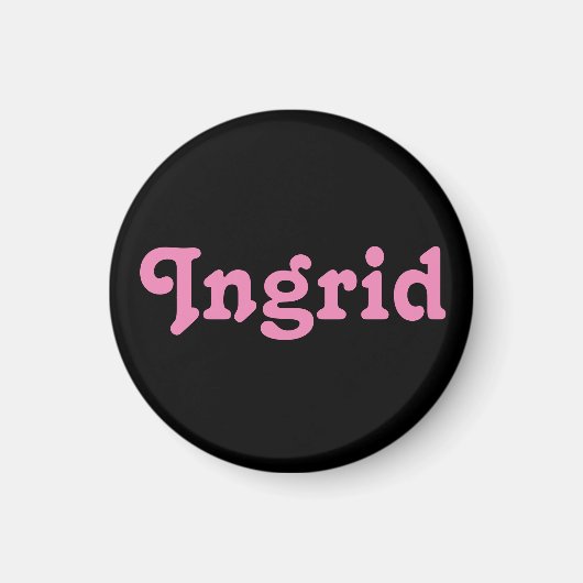 Magnet Ingrid (Voorkant)