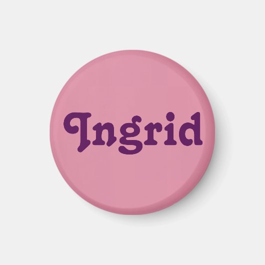 Magnet Ingrid (Voorkant)