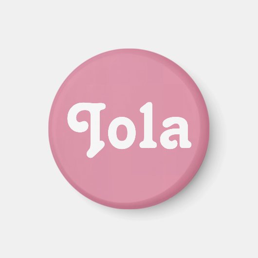 Magnet Iola (Voorkant)